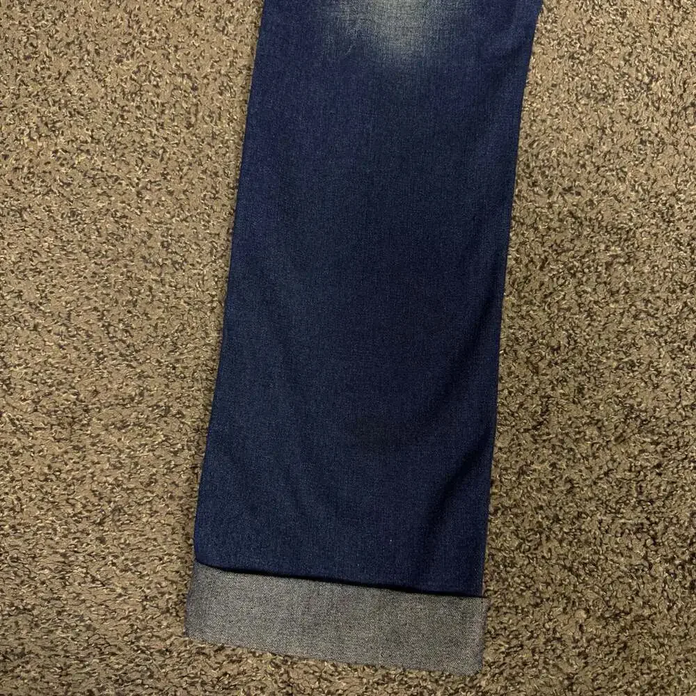 True Religion Vintage Dark Wash Denim Jeans‎ with Contrast Stitching Sz 32